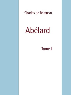 cover image of Abélard